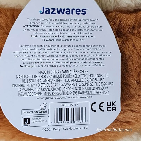 RAYEN 🥞 Fuzzamallows Stack Of Pancakes W Butter Original Squishmallows NWT - Picture 8 of 8